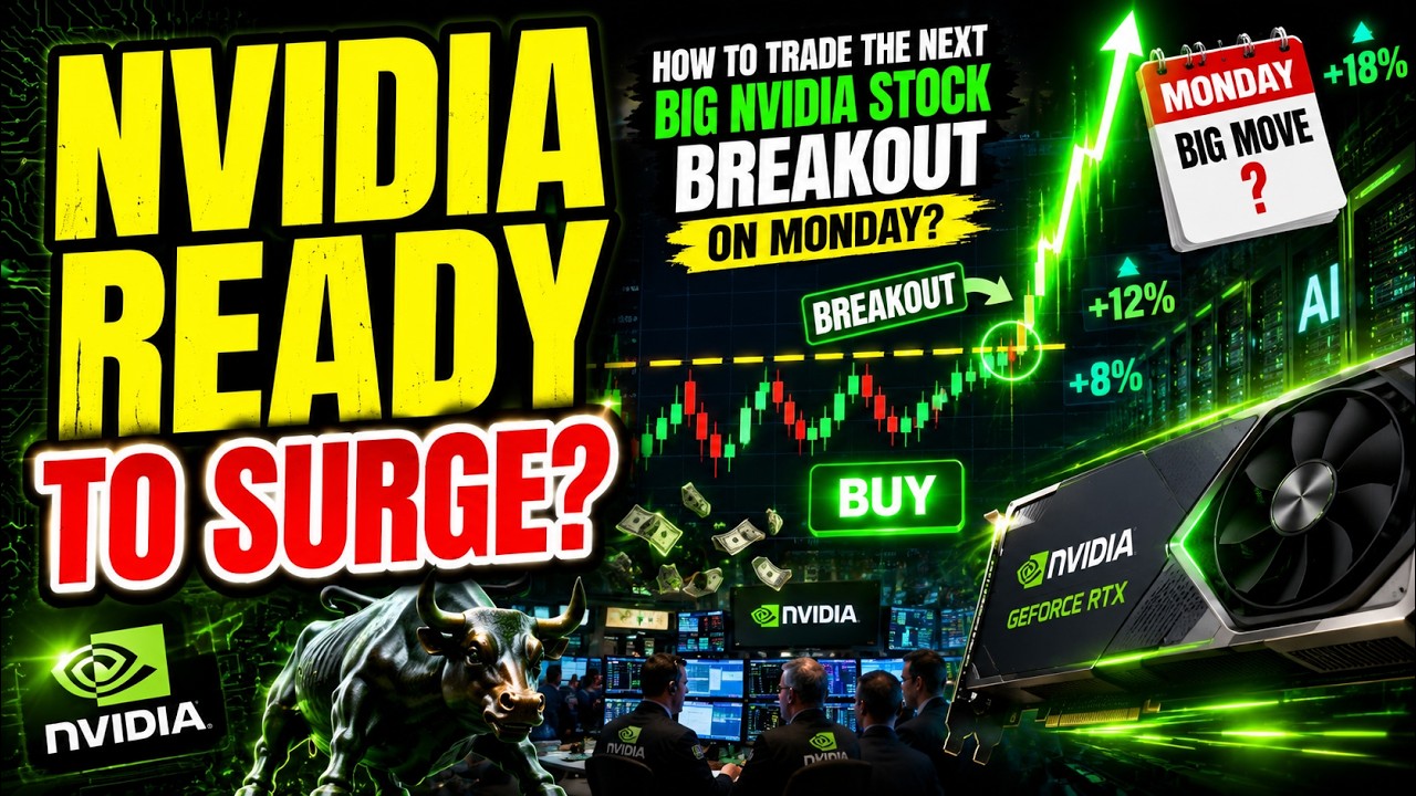 Прогноз по акциям Nvidia: готова ли NVDA к мощному рывку в этот понедельник? | Акции NVDA | Nvidia
