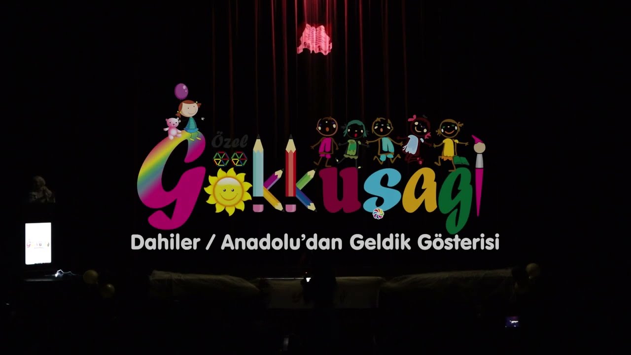 Dahiler Anadoludan Geldik Gösterisi / 2023 Yıl Sonu Etkinliği Gökkuşağı Anaokulu 🌈