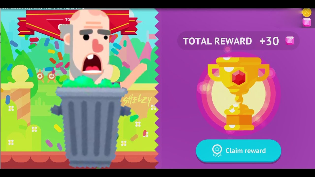 Bowmasters Tournament Ep43 Jeremy Trash Can