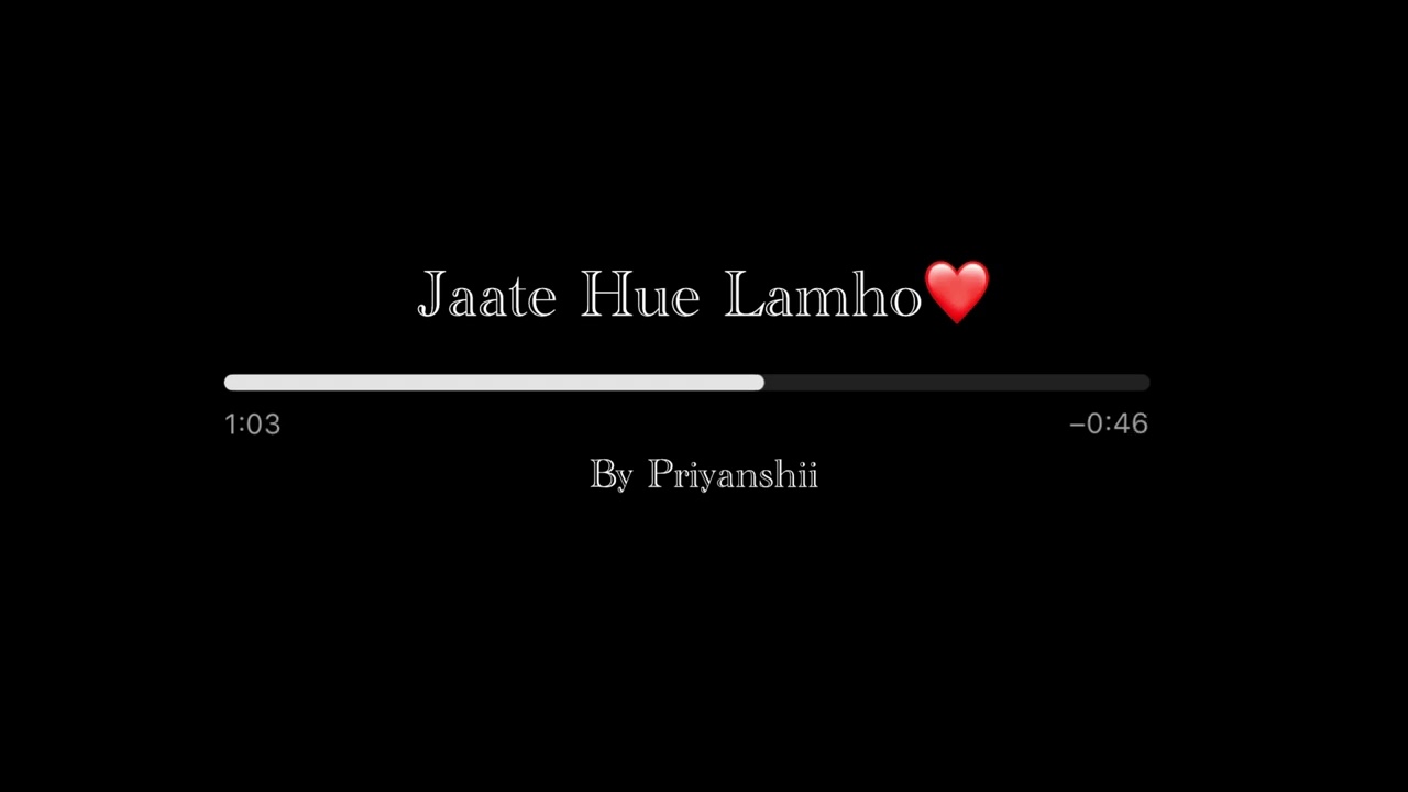 Jaate Hue Lamhon | Soulful Version | cover by Priyanshi