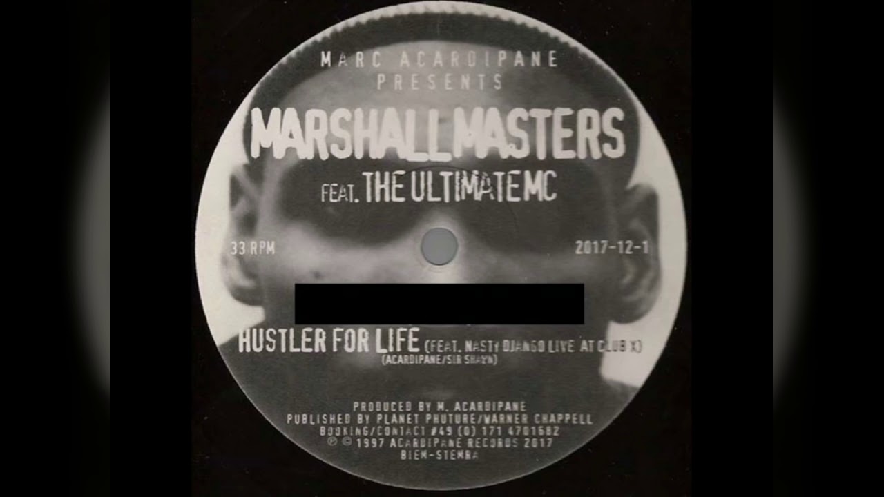 Marshall Masters - Hustler For Life