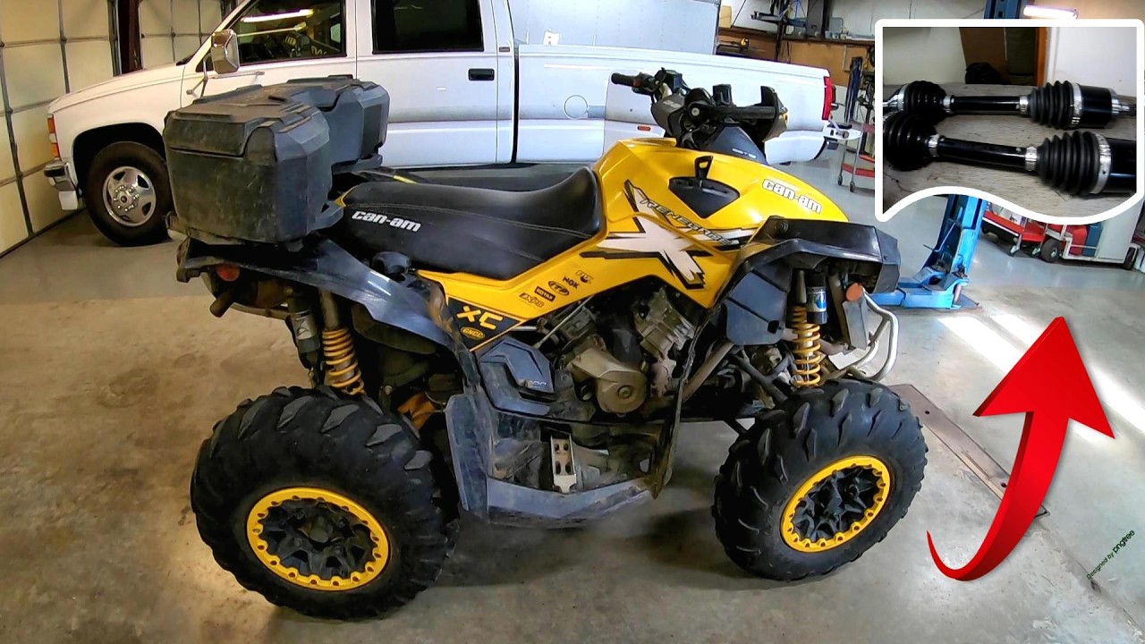 Замена передней оси для Renegade XXC 1000