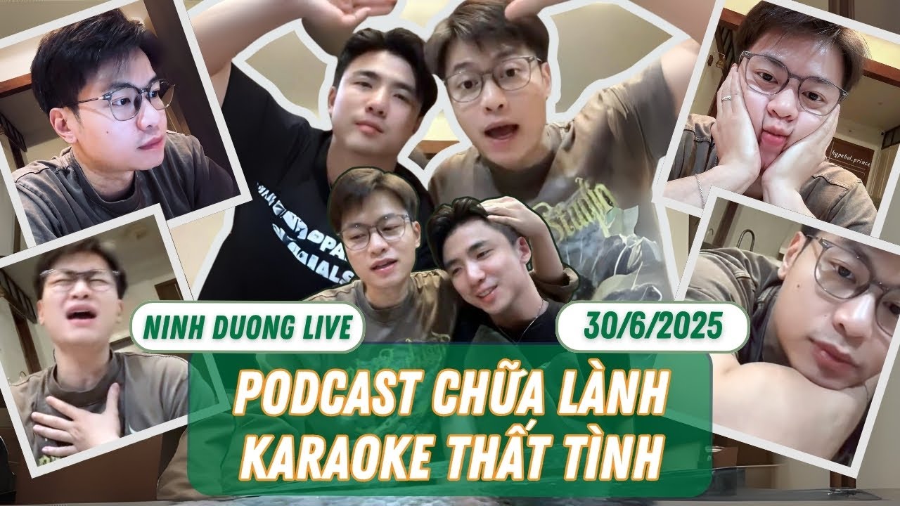 30/06/2025 NINH ANH BÙI PODCAST - TÙNG DƯƠNG VỀ GIỮA ĐÊM HÁT CÙNG | KARAOKE NINH DƯƠNG STORY LIVE