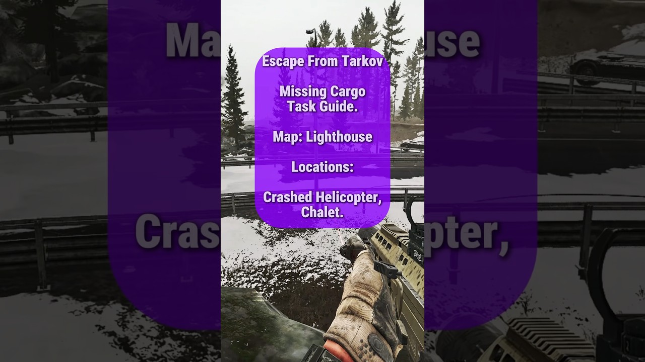 Escape from Tarkov Missing Cargo Task Guide. #tarkovtaskguide #escapefromtarkov #tarkov #tarkovhelp