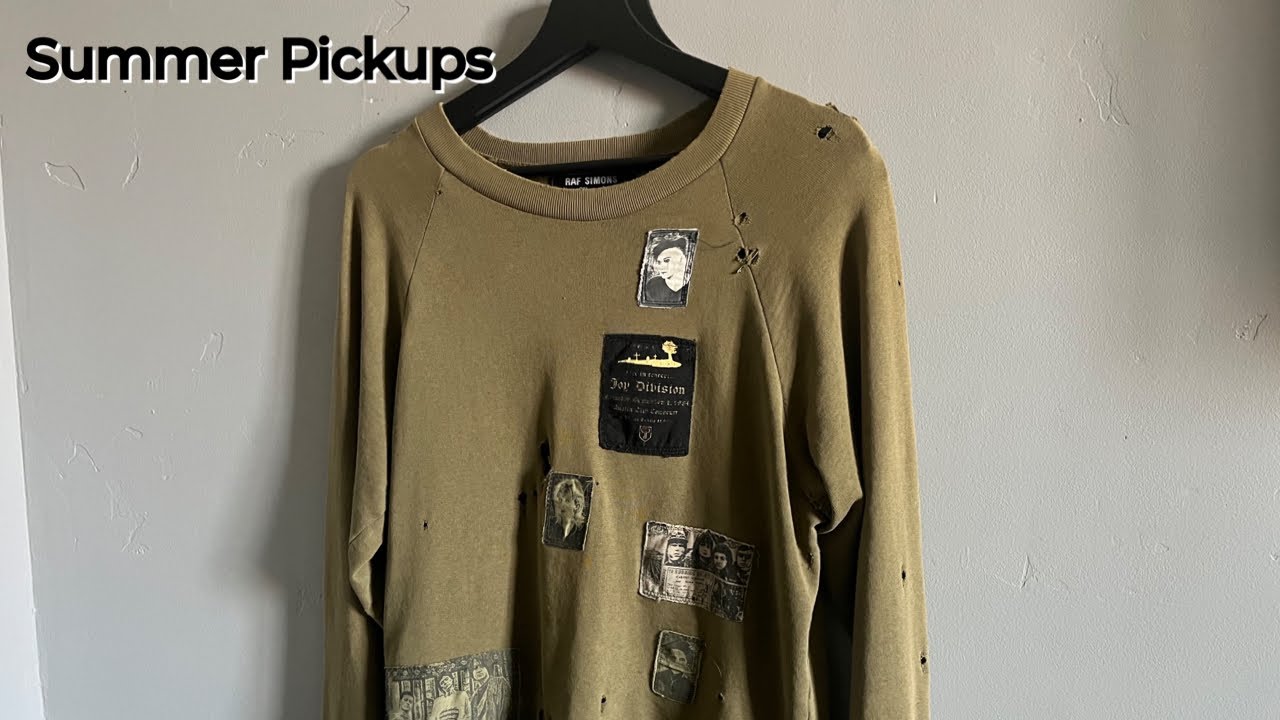 Летние пикапы (много Raf Simons, Somar и винтажных вещей)