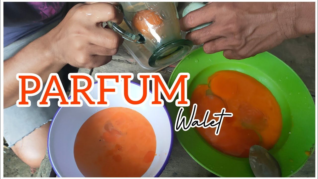 Cara membuat Parfum walet sederhana