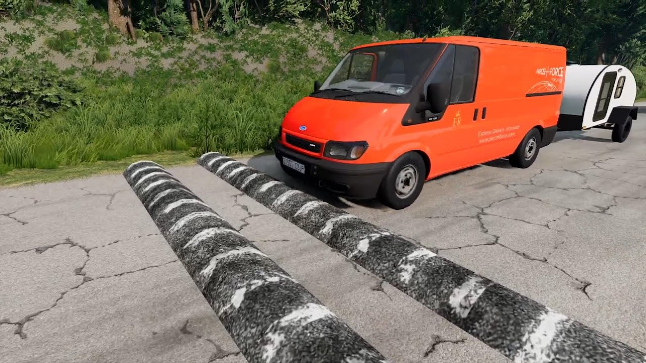 Mobil vs Speed bumps vs potholes #647 live 5