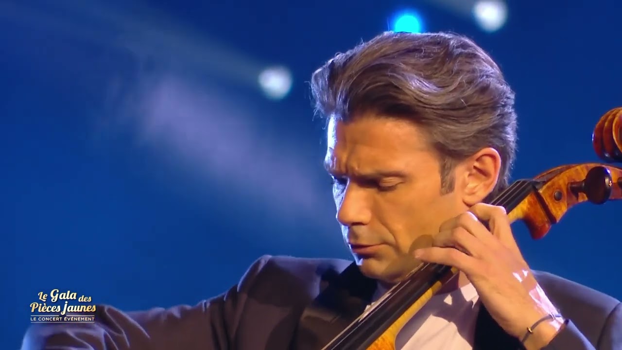 Bach - Prélude de la 1ère Suite pour violoncelle - Gautier Capuçon - Gala des pièces jaunes 2025
