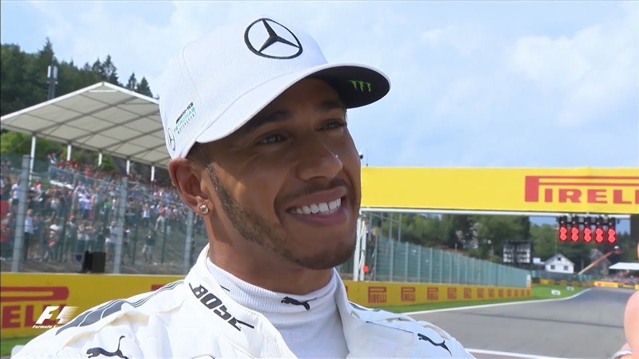 Emotional Hamilton Equals Schumacher's Pole Record | 2017 Belgian Grand Prix