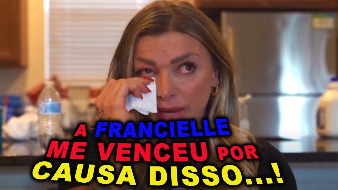 ANGELA BORGES SE EMOCIONA e EXPLICA PORQUE FRANCIELLE MATTOS A VENCEU !?