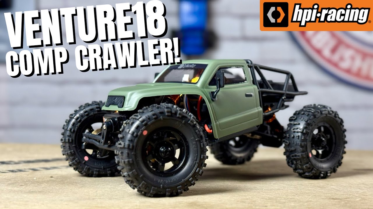 Venture18 CC Review – High Performance RTR Mini Crawler from HPI!