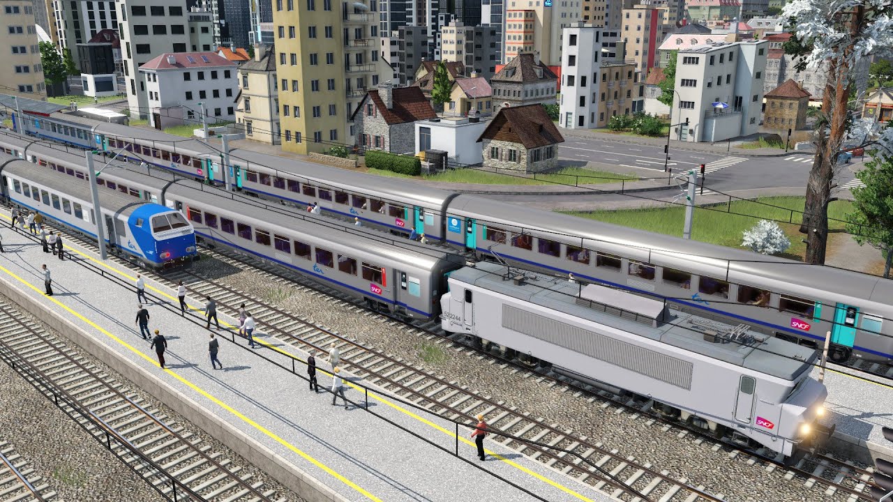 Transport Fever 2 : TER Chambéry-Lyon via Ambérieu ! Episode 15