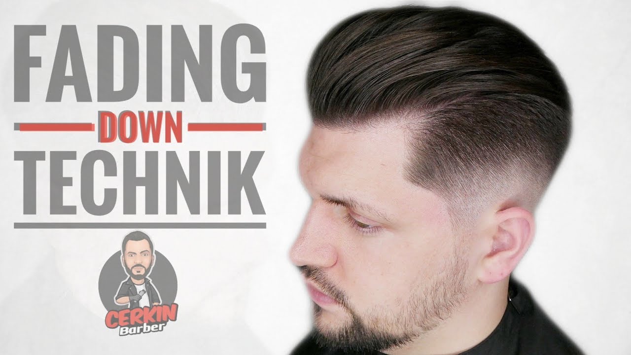 FADED UNDERCUT | FADE DOWN TECHNIK | HAARSCHNITT TUTORIAL | CERKIN BARBER