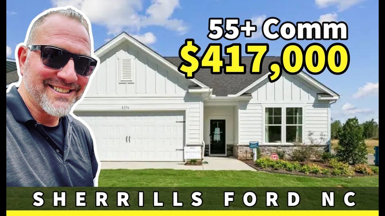 New Homes in Sherrills Ford NC | $417,000 | Lake Norman | The Bancroft Plan