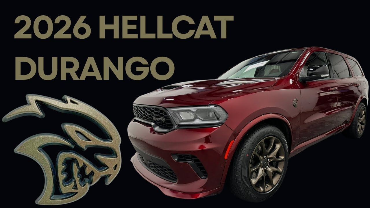 2026 Dodge Durango SRT Hellcat Jailbreak silent walk around