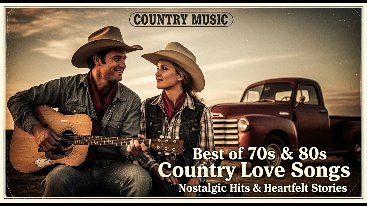 Best of 70s & 80s Country Love Songs 💛 Nostalgic Hits & Heartfelt Stories