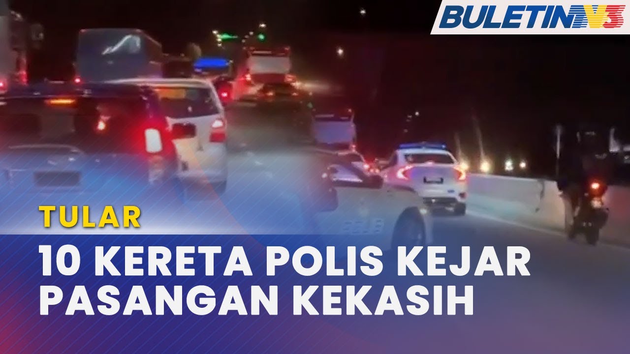 TULAR | Terkejut Dihampiri Polis, Pasangan Kekasih Cabut Lari