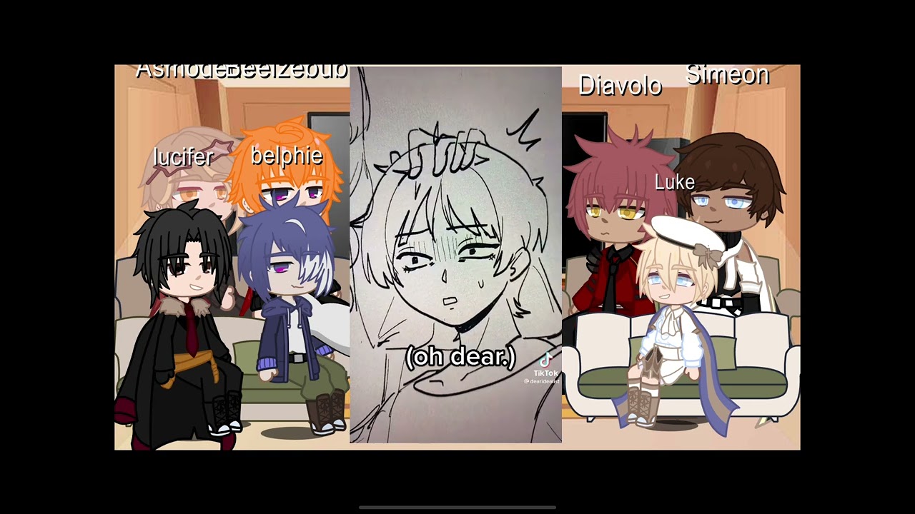 obey me react to scara as Mc  ll react ll