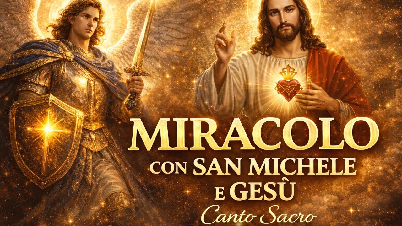 MIRACOLO CON SAN MICHELE e GES&Ugrave; | Canto Divino di Fede e Speranza #sanmichelearcangelo