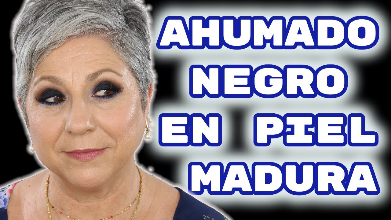 AHUMADO NEGRO EN PIEL MADURA CON REVOLUTION // PASO A PASO // Makeupmasde40