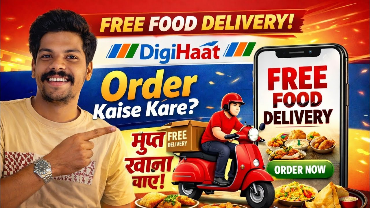 Digihaat food delivery | digihaat food offer | digihaat se food order kaise kare | digihaat coupon