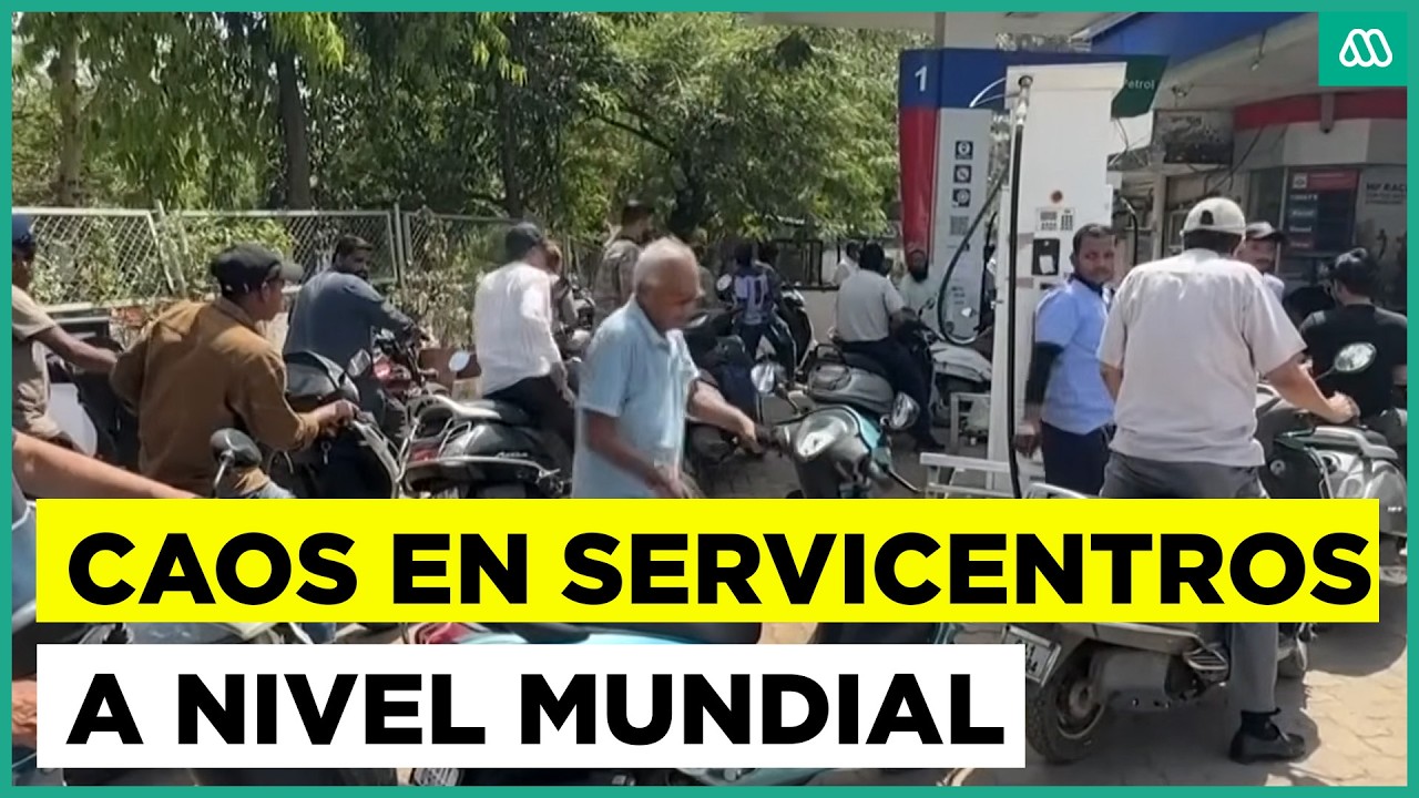 Caos en servicentros a nivel mundial por la crisis del petr&oacute;leo