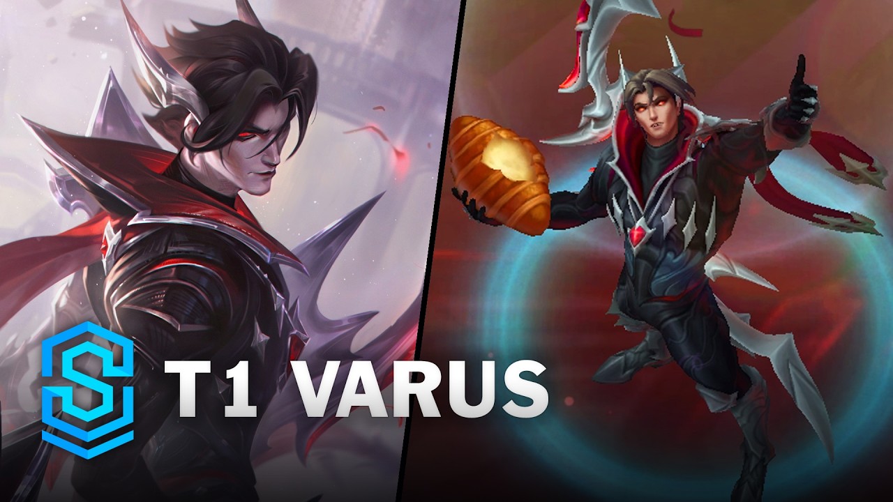 T1 Varus Skin Spotlight - Pre-Release - PBE Preview - League of Legends
