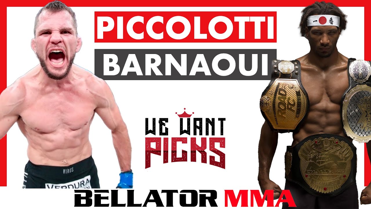 Bellator 287: Piccolotti vs. Barnaoui FULL CARD Predictions
