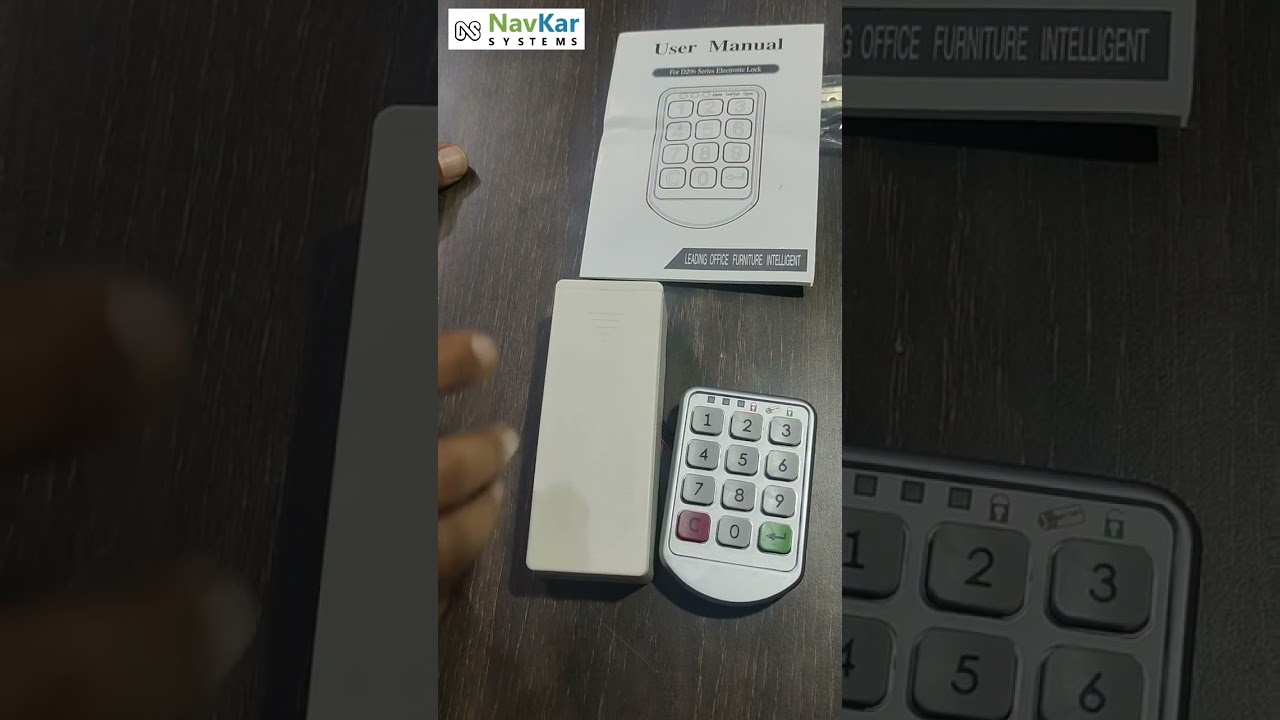 Pin Cabinet Lock Setup #doorlock #cabinetlock #accesscontrol #navkarsystems #smartlock #homesecurity