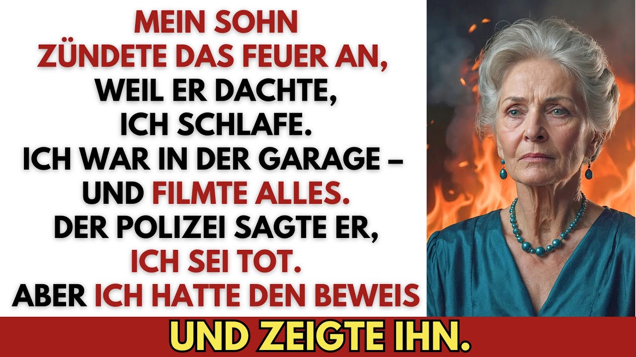 Ich sah, wie mein Sohn mein Haus für die Versicherung anzündete – und filmte jede Sekunde dabei.