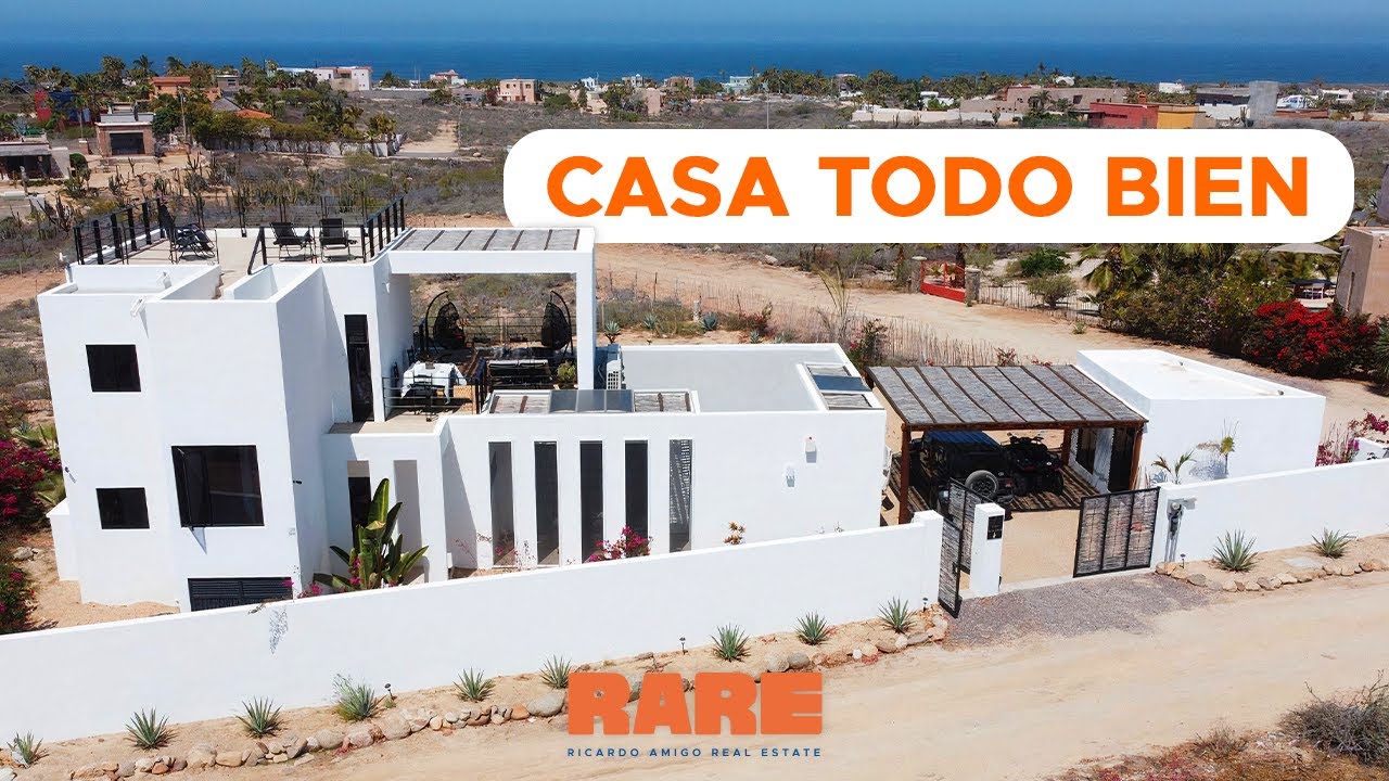 CASA TODO BIEN - Modern home for sale in Las Tunas, Todos Santos!