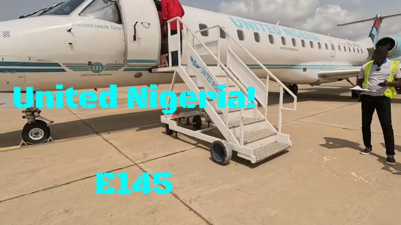 Рейс United Nigeria Embraer E145 из международного аэропорта Чинуа-Ачебе в Умуэри до Ннамди-Азики...