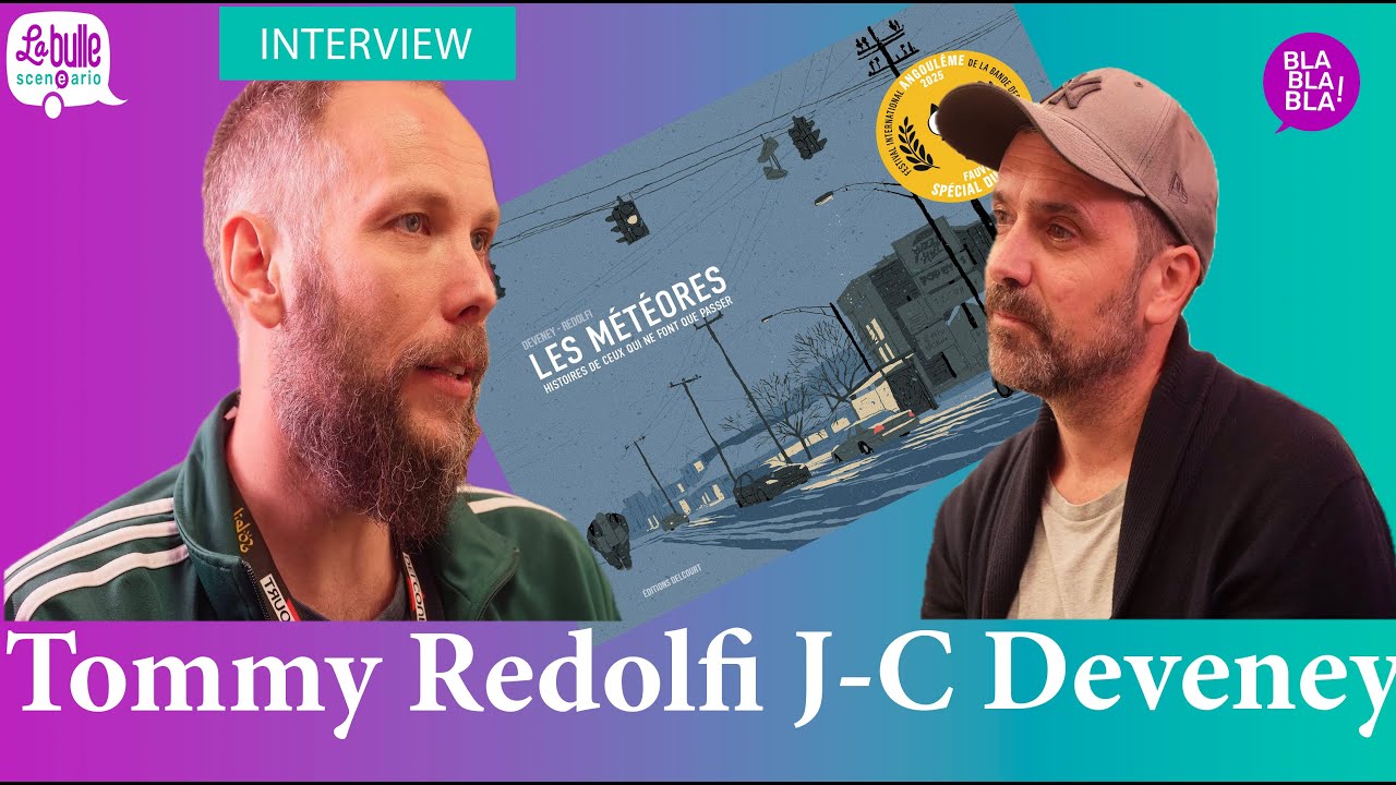 Un bel entretien avec J-C Deveney et Tommy Redolfi.