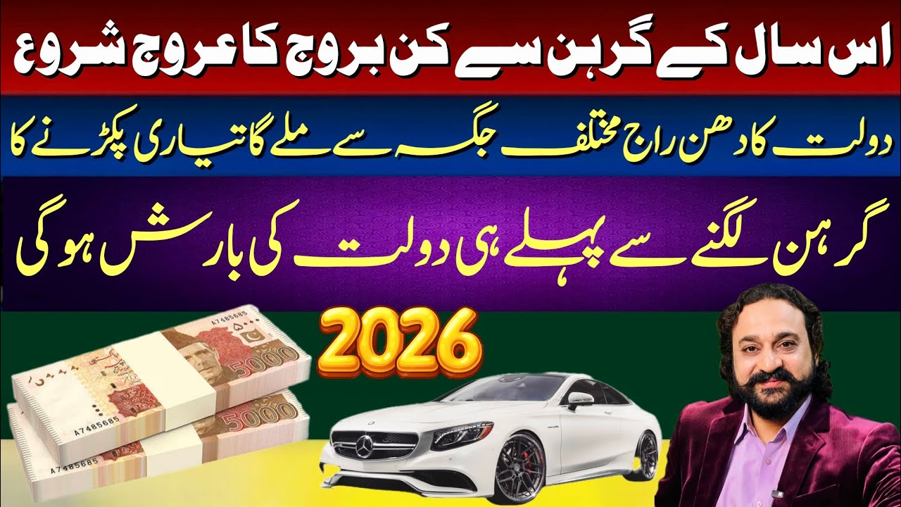 Top Luckiest zodiac signs rise starting | Biggest Benefits | Astrologer: Dawood G Dawood 