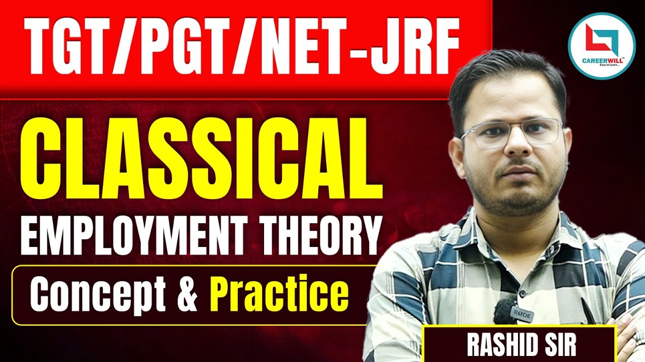 Classical Employment Theory | Economic Concepts by Rashid Sir | 