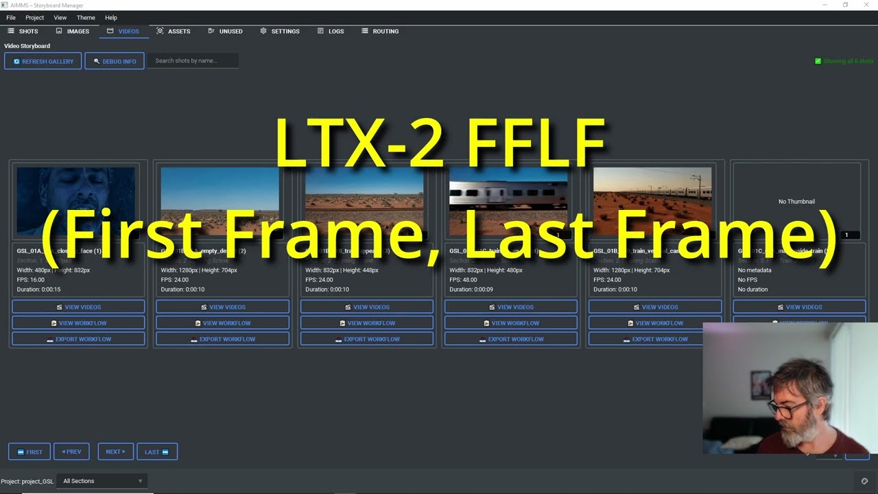 LTX-2 FFLF (First Frame, Last Frame)