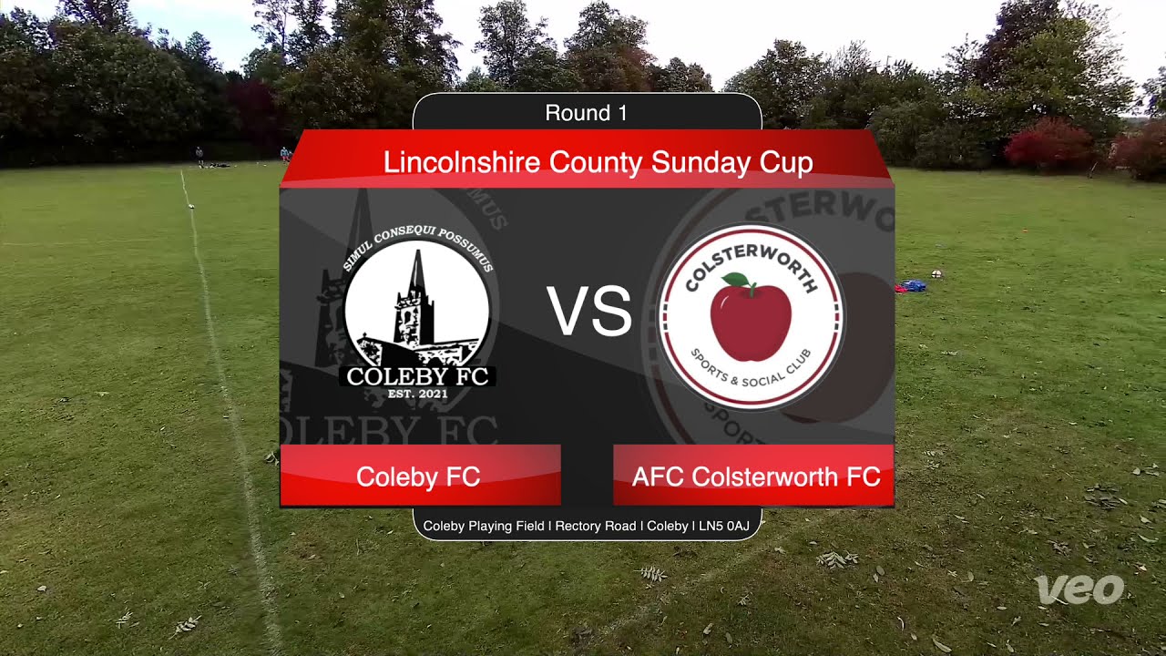 Coleby FC 3 - 0 AFC Colsterworth (County Cup - Round 1)