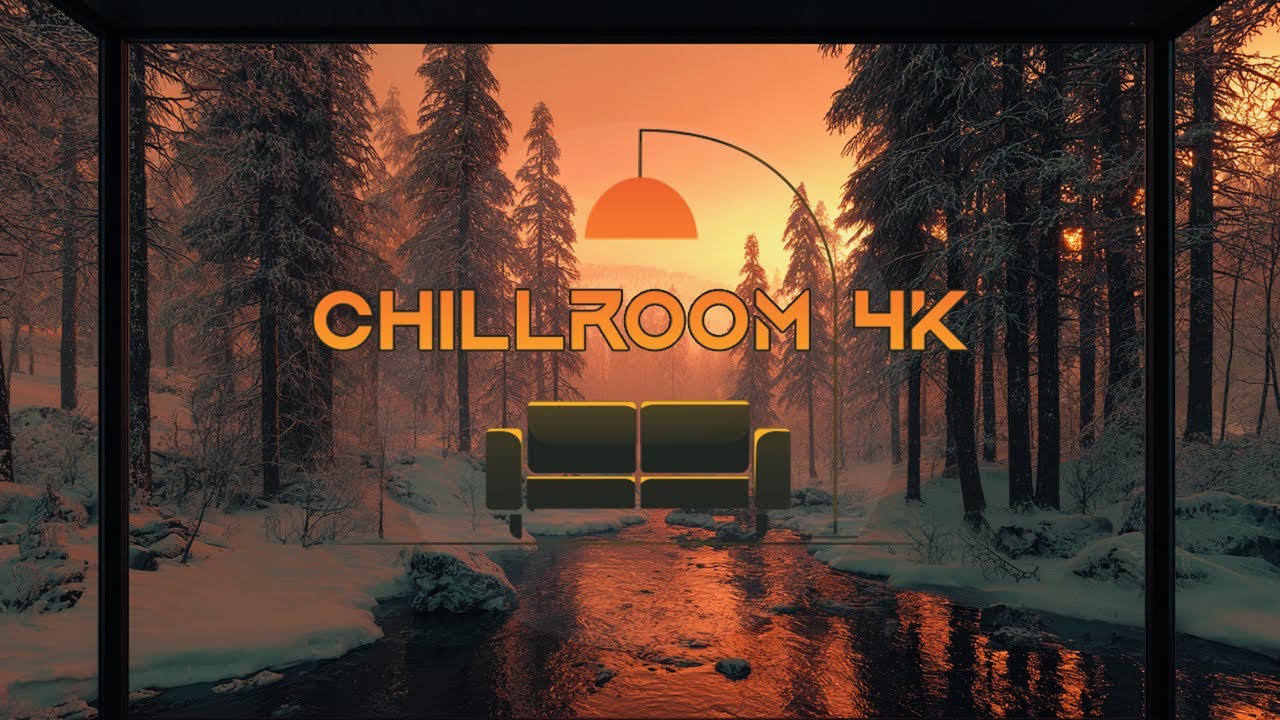 4K Snowy Forest Lofi  | Chill Lofi Hip Hop Beats for Studying & Deep Focus