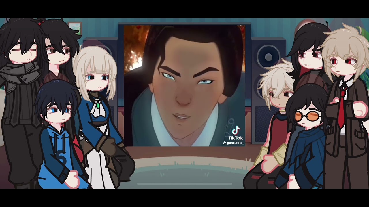 Fandoms react to each other |Mizu| |2/8| #gacha #Blueeyesamurai #BES #reactionvideo