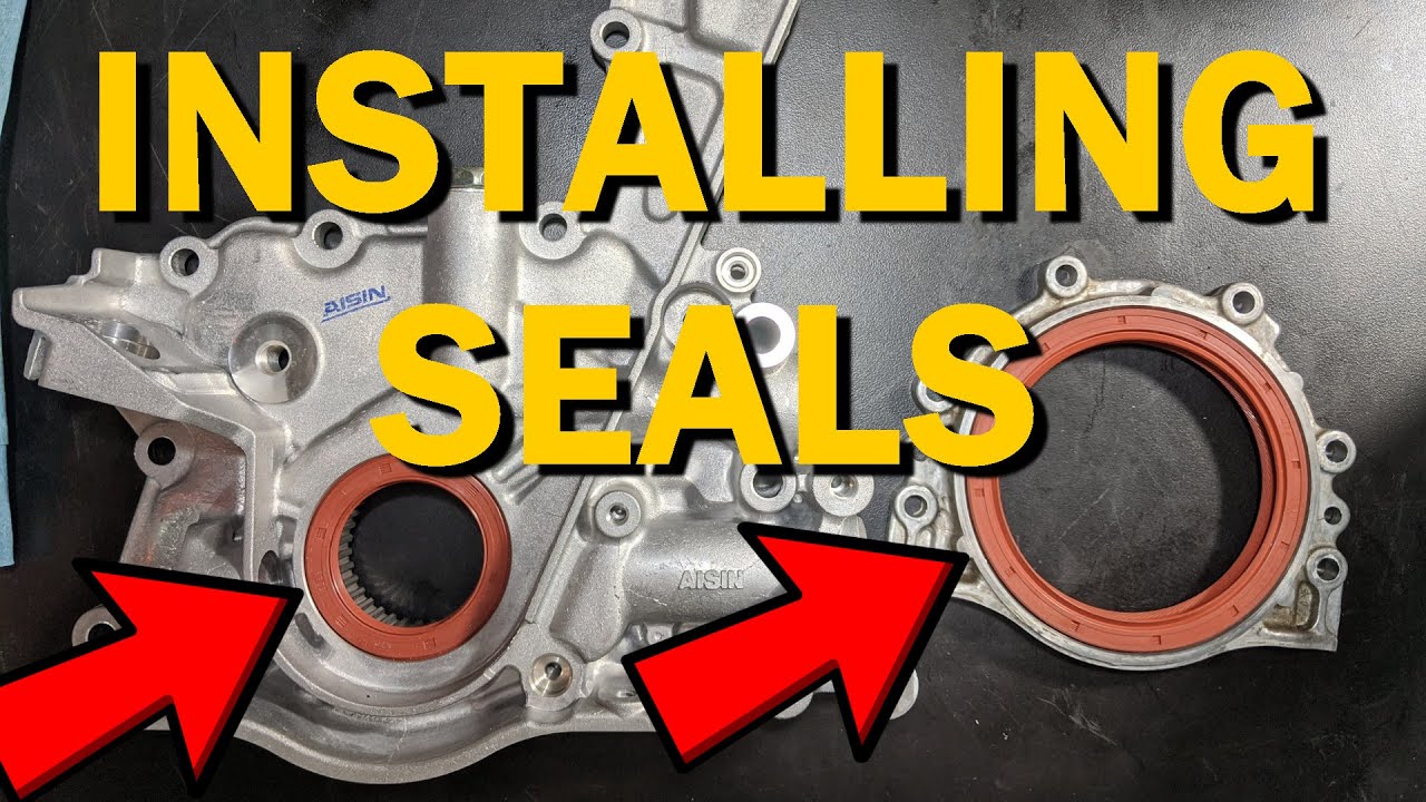 Oil Pump and Rear Main Seal Install - 2JZ to E46 Conversion