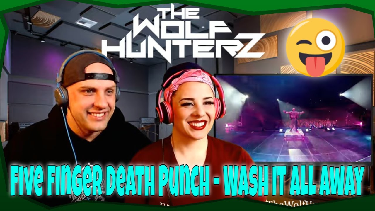Five Finger Death Punch - Wash It All Away (Explicit) THE WOLF HUNTERZ Reactions