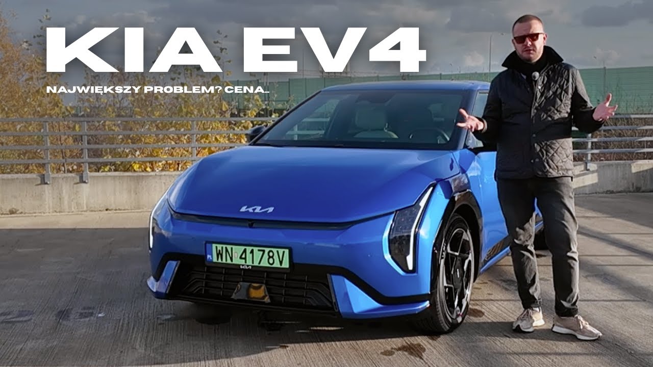 KIA EV4 81,4 kWh TEST PL. Dobry elektryk, ale z tą CENĄ to kto to widział...