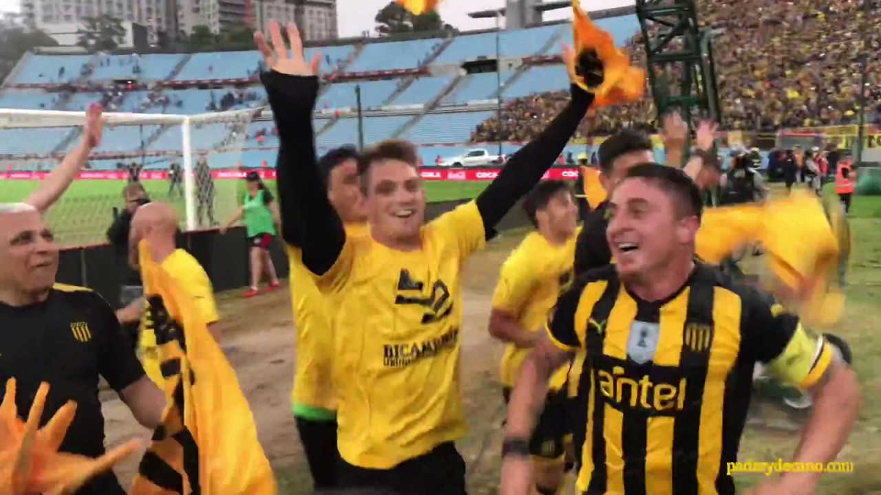 Festejo Peñarol BiCampeón Uruguayo