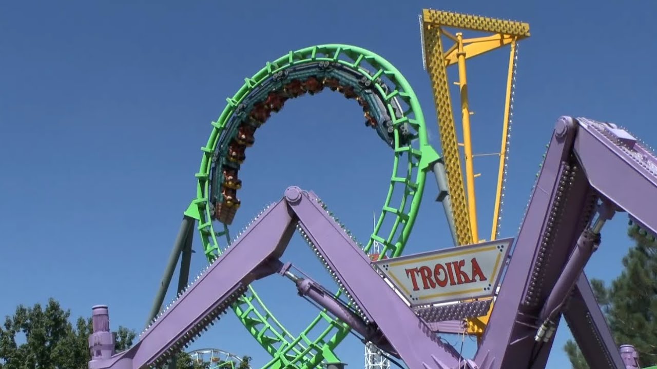 Elitch Gardens Ride Compilation (HD)