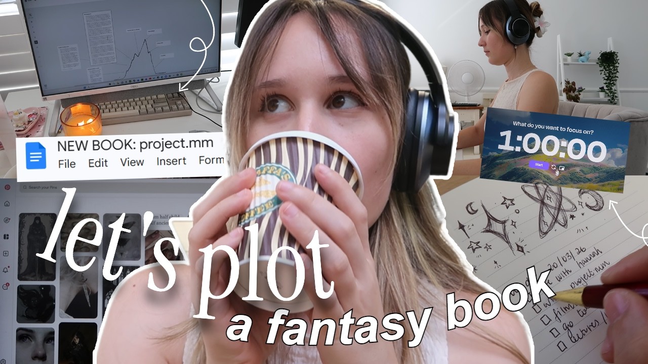 Продуктивный видеоблог о писательской деятельности 👑📖 (разработка сюжета фэнтезийного киберпанка)...