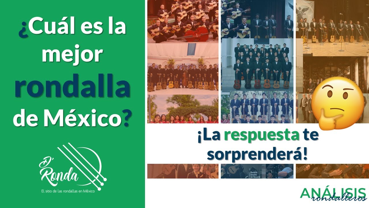 &iquest;Cu&aacute;l es la mejor rondalla de M&eacute;xico? &iexcl;La respuesta te sorprender&aacute;! | D'Ronda