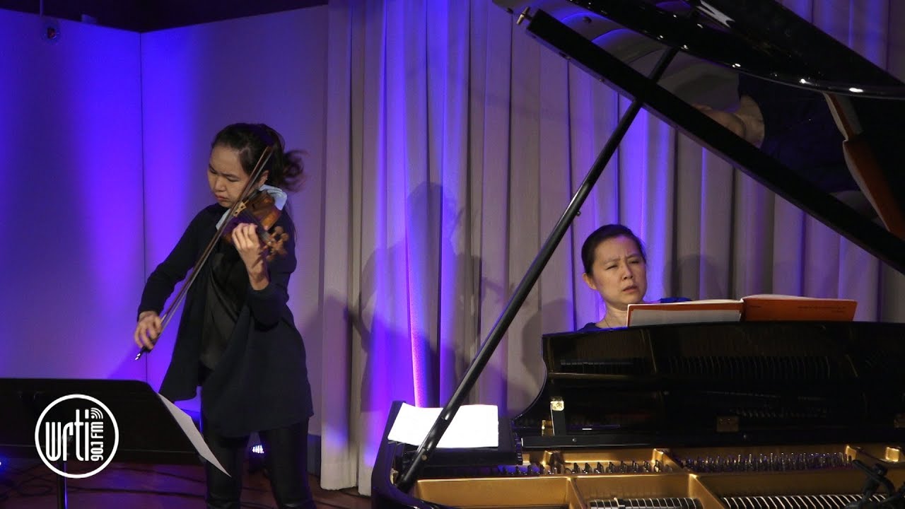 Violinist Danbi Um plays Brahms - Live from the WRTI 90.1 Performance Studio