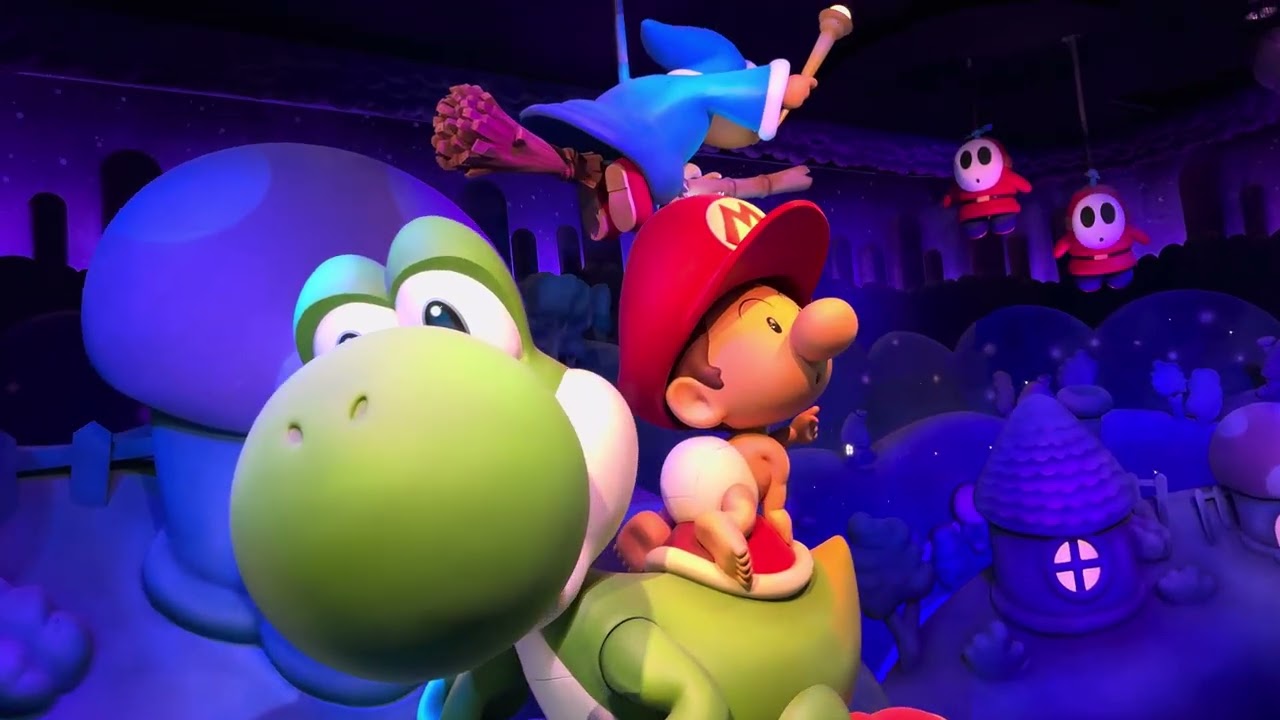 Epic Universe POV Ride Through for Yoshi’s Adventure in Super Nintendo World at Universal Orlando