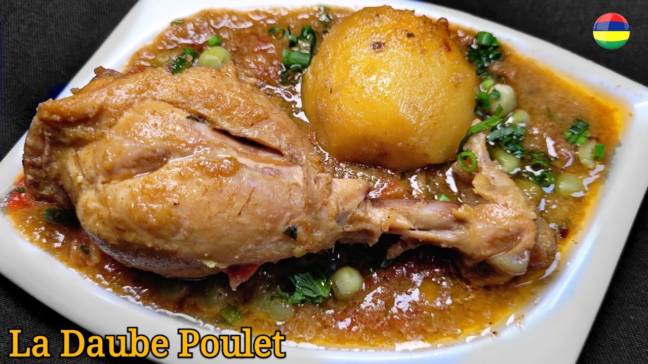 Recette La Daube Poulet Facile (en Kreol 🇲🇺) | Rostone