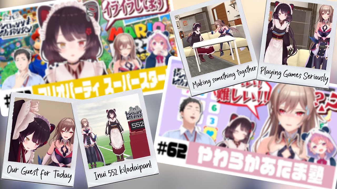 Lever Gacha Daipan 61 & 62 - Furen and Inui Guest [Nijisanji Eng Sub]